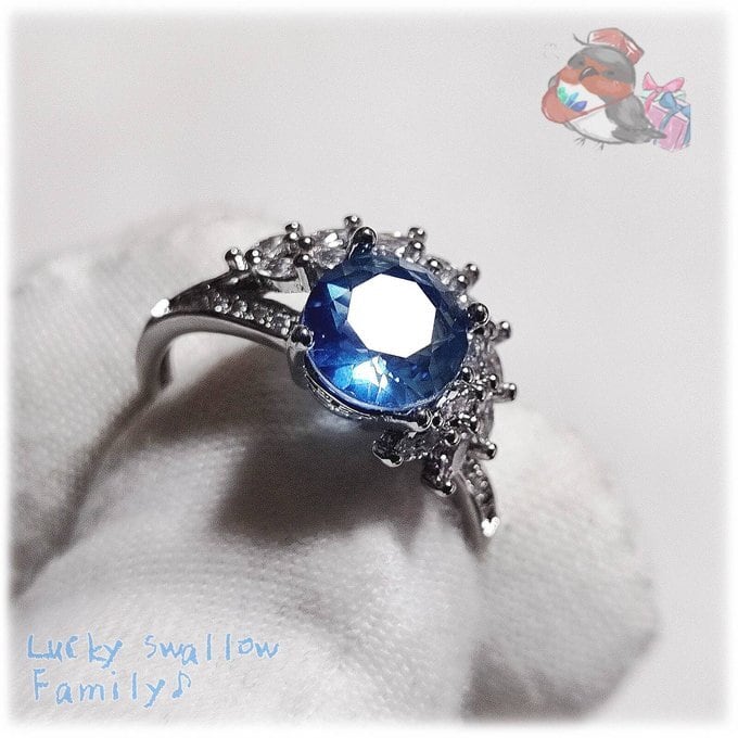 ◇ 8mm 空枠 フリーサイズ リング ラウンド 単品 1個 指輪 No.6616