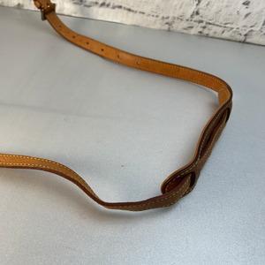 LOUIS VUITTON ルイヴィトン モノグラム ソローニュ M42250 レザー ショルダーバッグ ブラウン A-11911