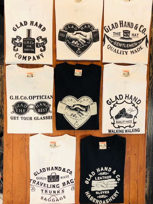 【GLADHAND】ADVERTISING T-SHIRTS