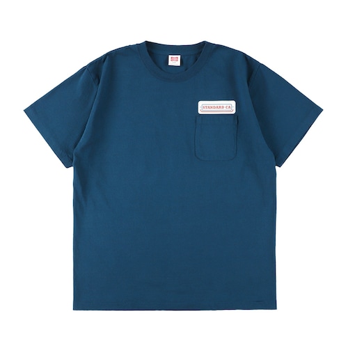 STANDARD CALIFORNIA スタンダードカリフォルニア SD US Cotton Pocket Logo Tシャツ ネイビー