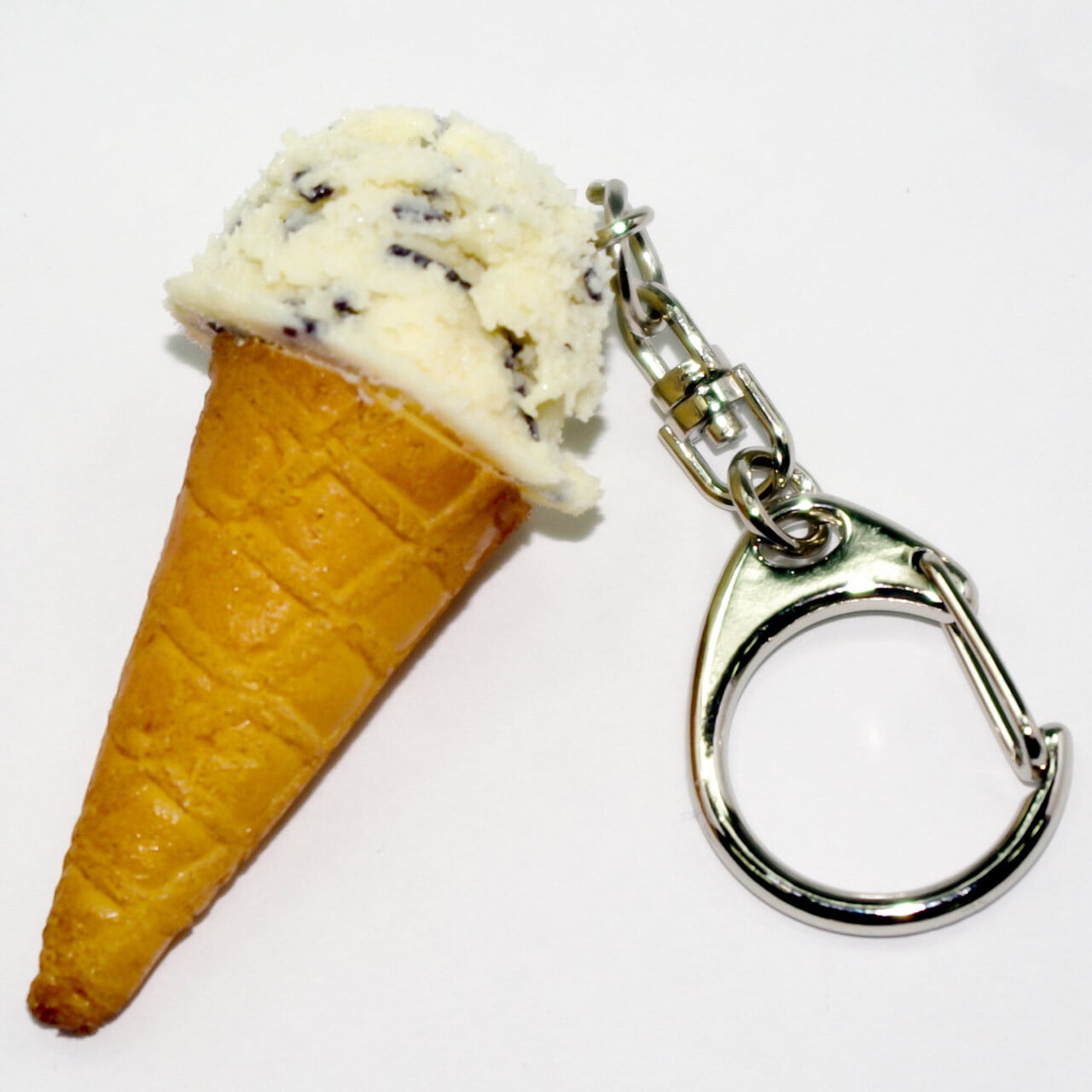 良質 食品サンプルストラップ 食べちゃいそうなアイスクリーム ミント 092OS