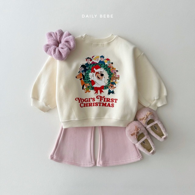 «予約»«ジュニアサイズあり»«daily bebe» クリスマスmtm