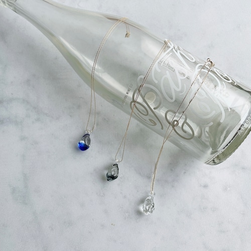 Glass Drop Necklace ガラスドロップネックレス