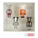メディコム BE@RBRICK 100％ ベアブリック ウルトラマン WF2003夏限定 4体セット