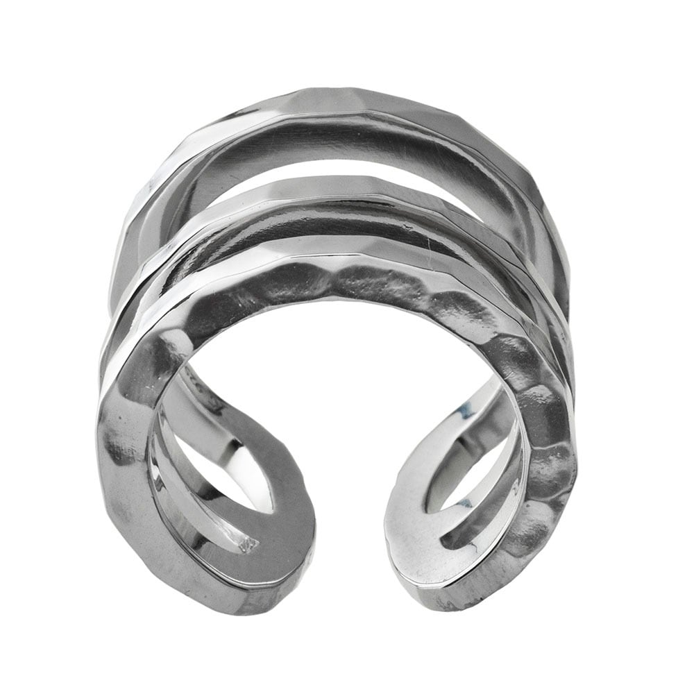 Elenore Jewelry×ARTEMIS KINGS トリプルカフリング シルバーリング 15