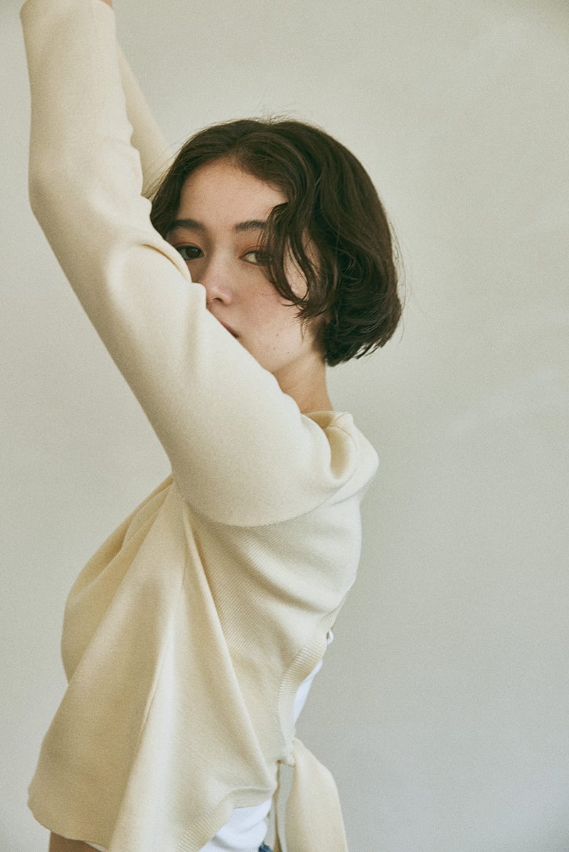 TGOR 2way hole top アイボリー TGOR 2way hole top アイボリー