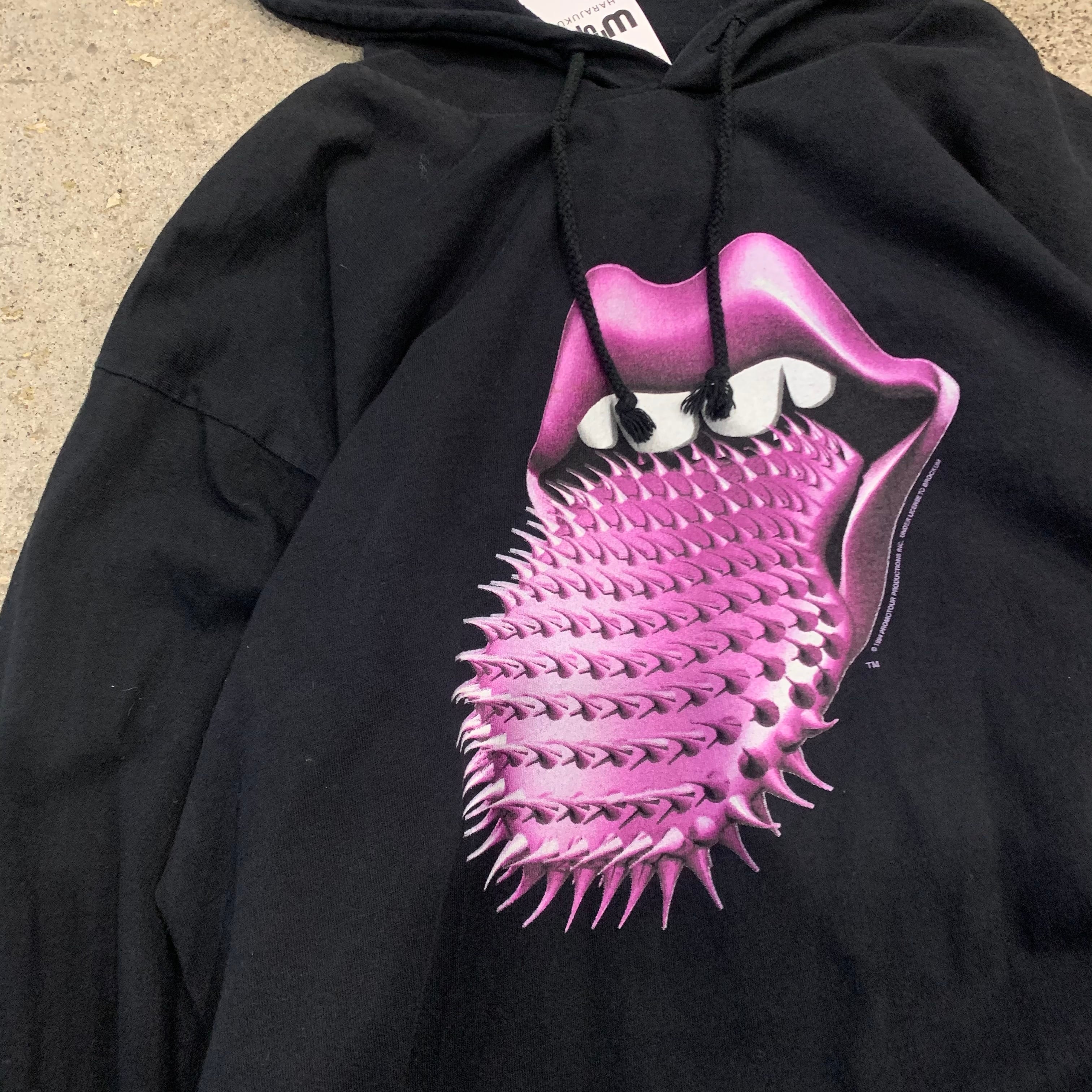 90s The Rolling Stones L/S hoodie T-shirt | What