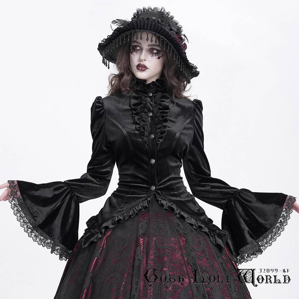 即納/送料無料】ゴスロリワールド SHT14101 ゴシックファション 燕尾風