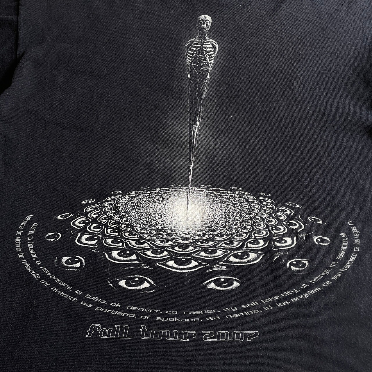 00年代 TOOL トゥール 両面プリント バンドTシャツ メンズL 古着 00s 