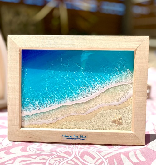 オーシャンレジンアートフレーム