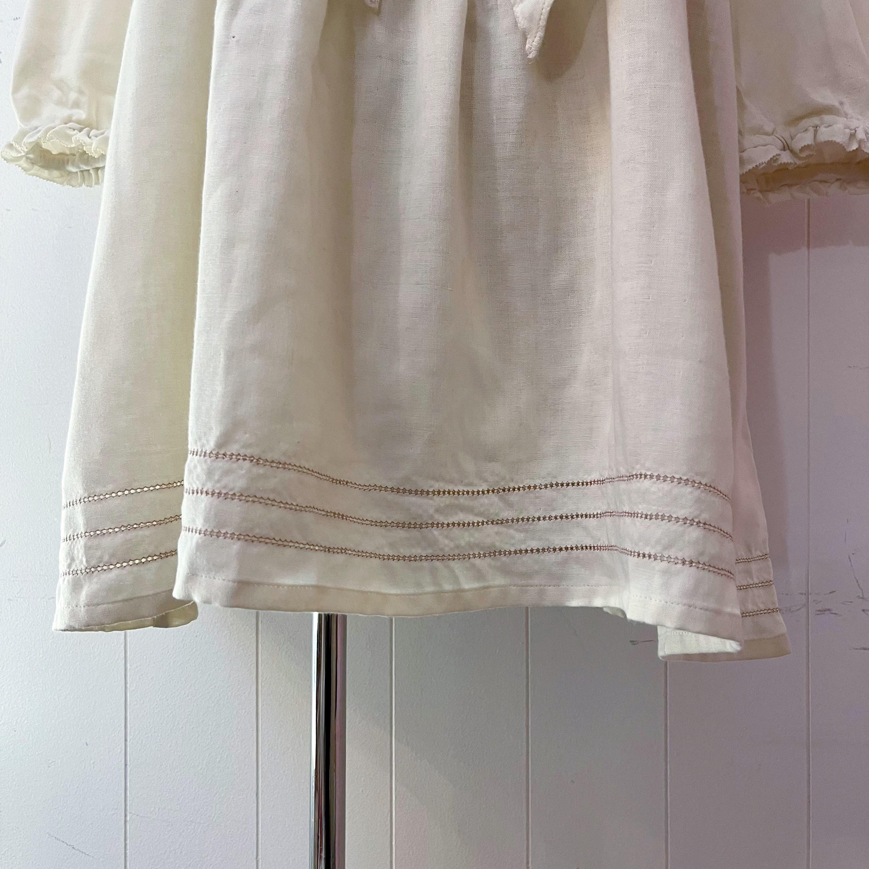 PINKHOUSE / front ribbon gauze blouse