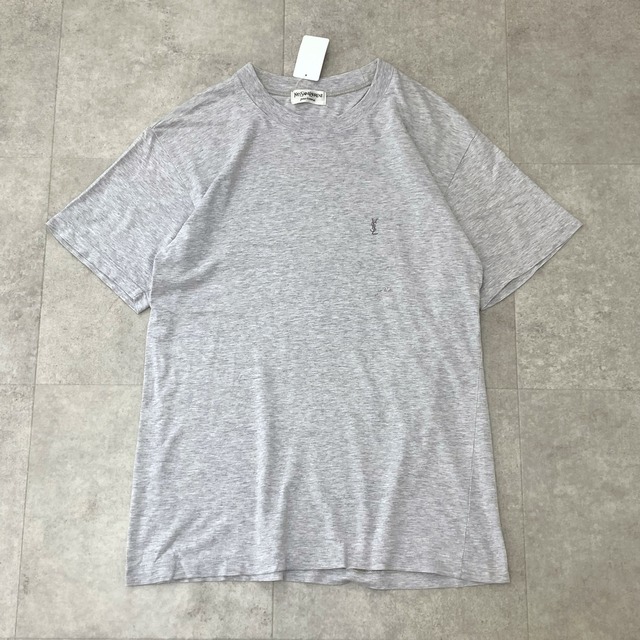 イヴ・サンローラン　YSL 90s ビンテージ　Tシャツ　シングルステッチ　