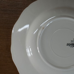 SARREGUEMINES  Plate / サルグミンヌ スープ プレート【B】〈 フランス食器・皿・花リム・フランスアンティーク・アンティークプレート・ブロカント・ヴィンテージ 〉113088