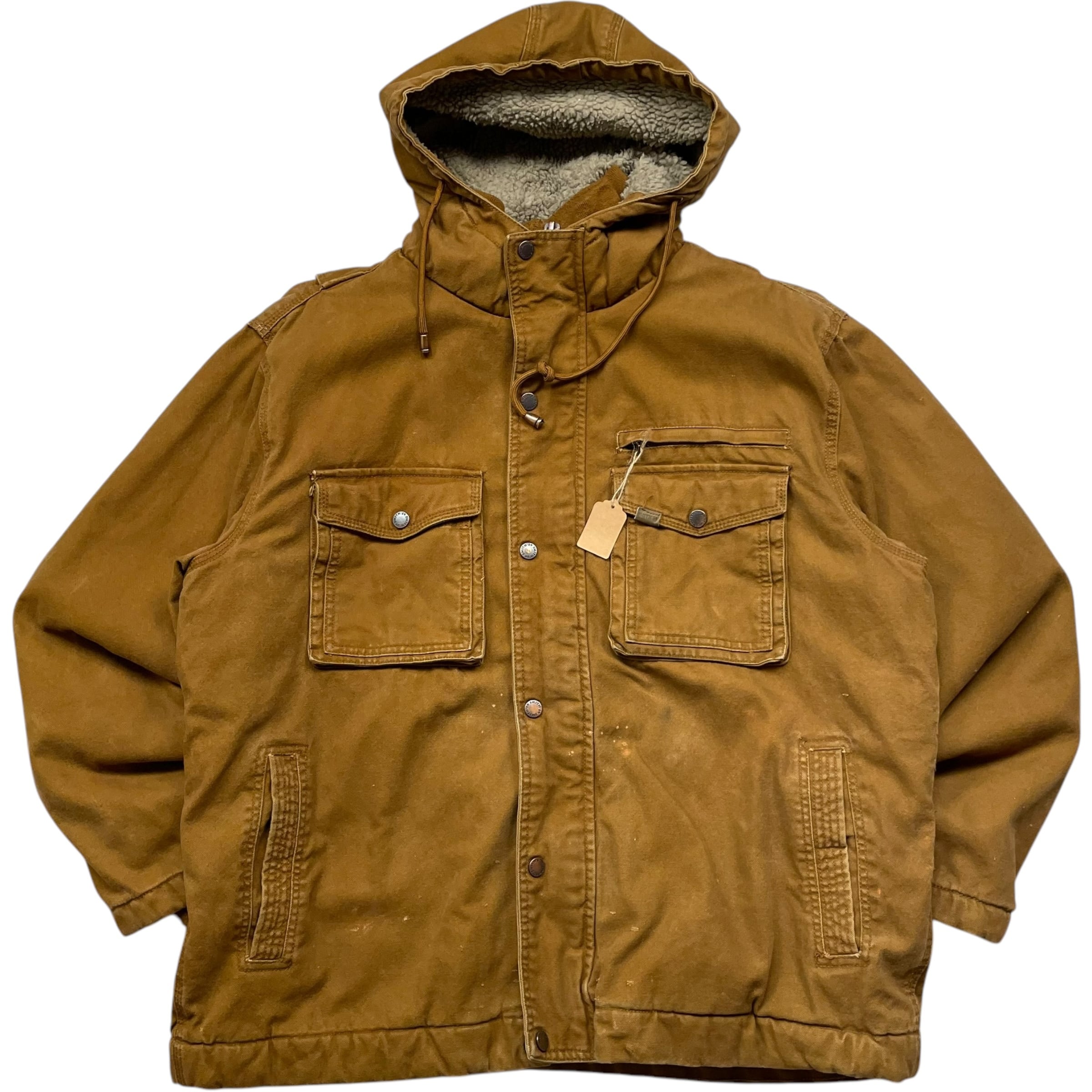 《L》 SMITH’S WORK WEAR シェルパダックジャケット ワークジャケット ブラウン no.5237