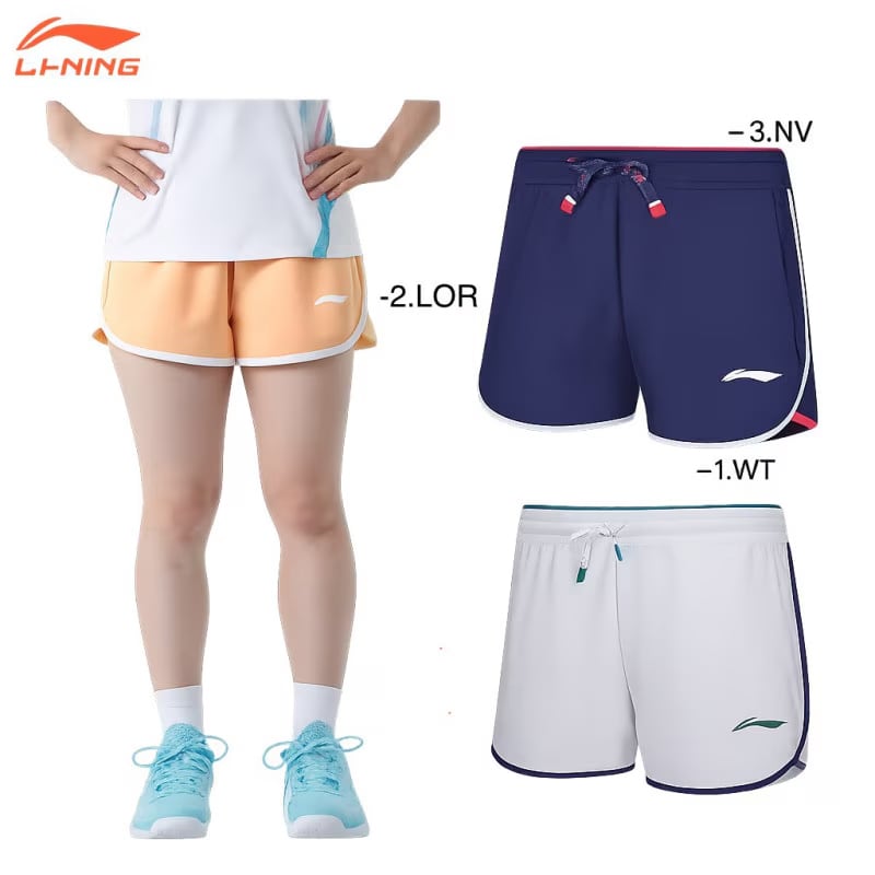 AAPP413】 LI-NING ハーフパンツ バドミントンウェア (ユニ/メンズ