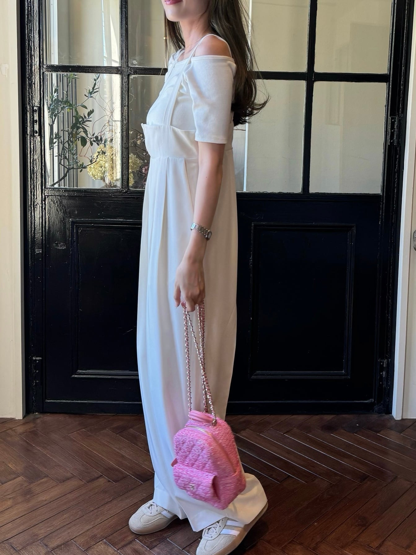 新品　rimir ハイウエストサロペット rimir リミル ハイウエストサロペット