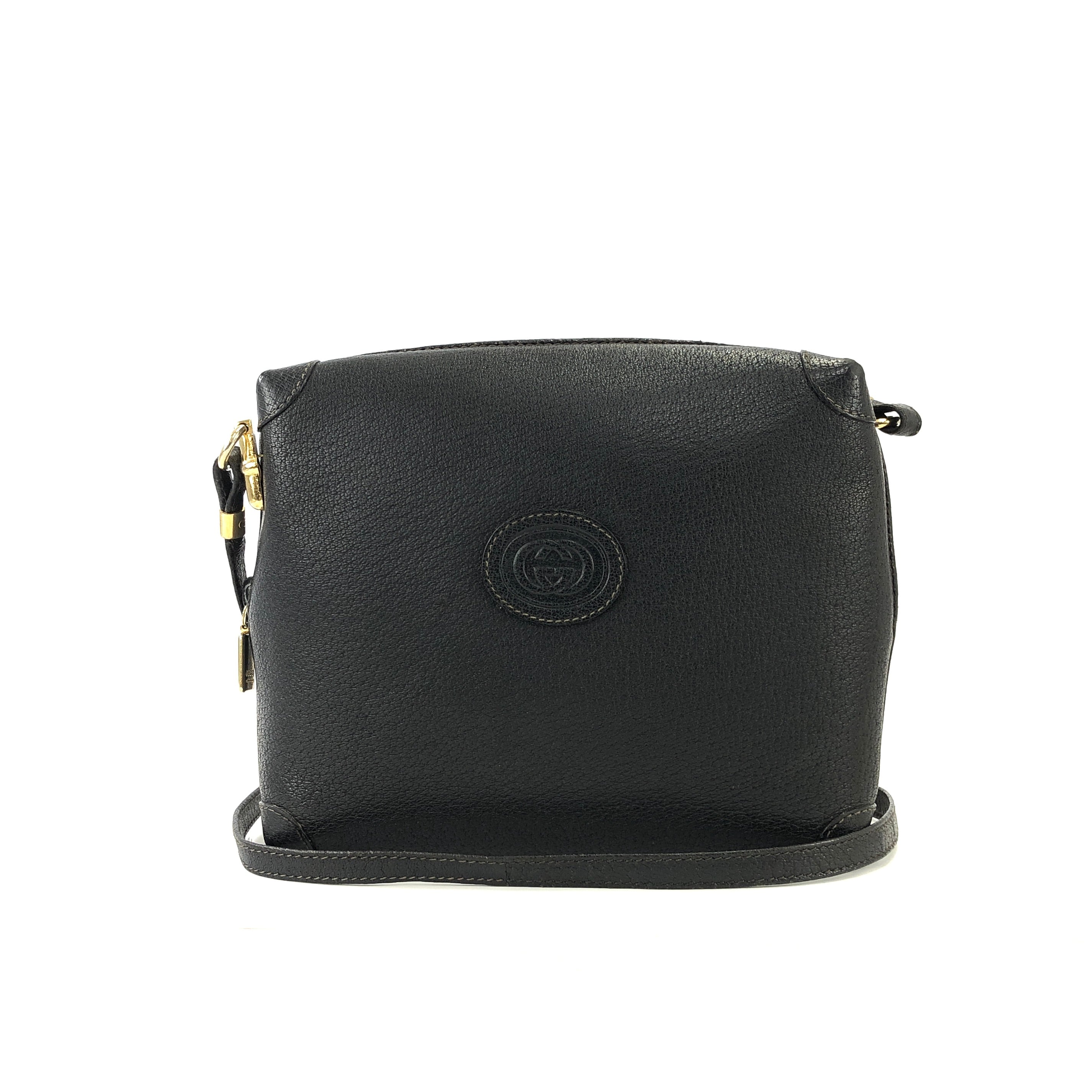 GUCCI グッチ GG型押し エンボスレザー ポシェット ミニバッグ