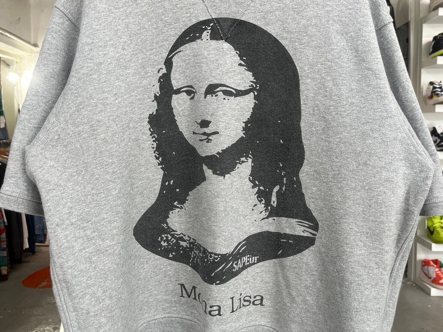 SAPEur MONA LISA SS SWEAT GREY LARGE 74427 | BRAND BUYERS OSAKA 