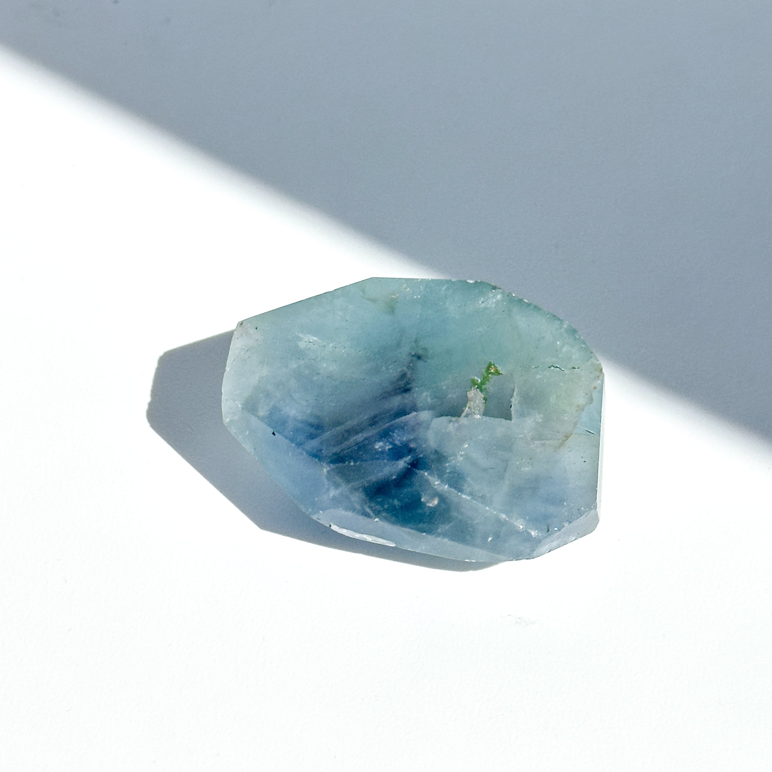 ブルーフローライト フリーフォーム 22◇ Fluorite ◇天然石・鉱物・パワーストーン・インテリア