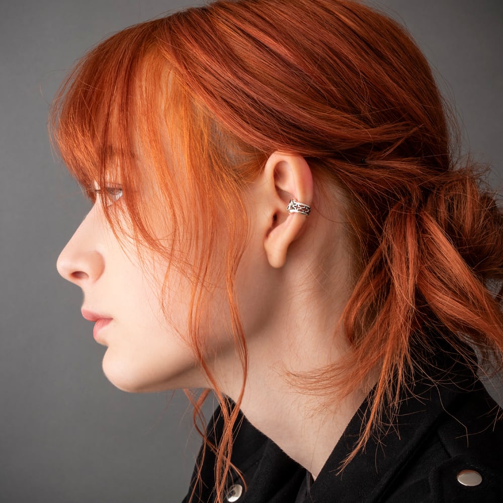 スパイダーウェブイヤカフ ACE0119 Spider wave ear cuff スパイダーウェブイヤカフ ACE0119 Spider wave ear cuff