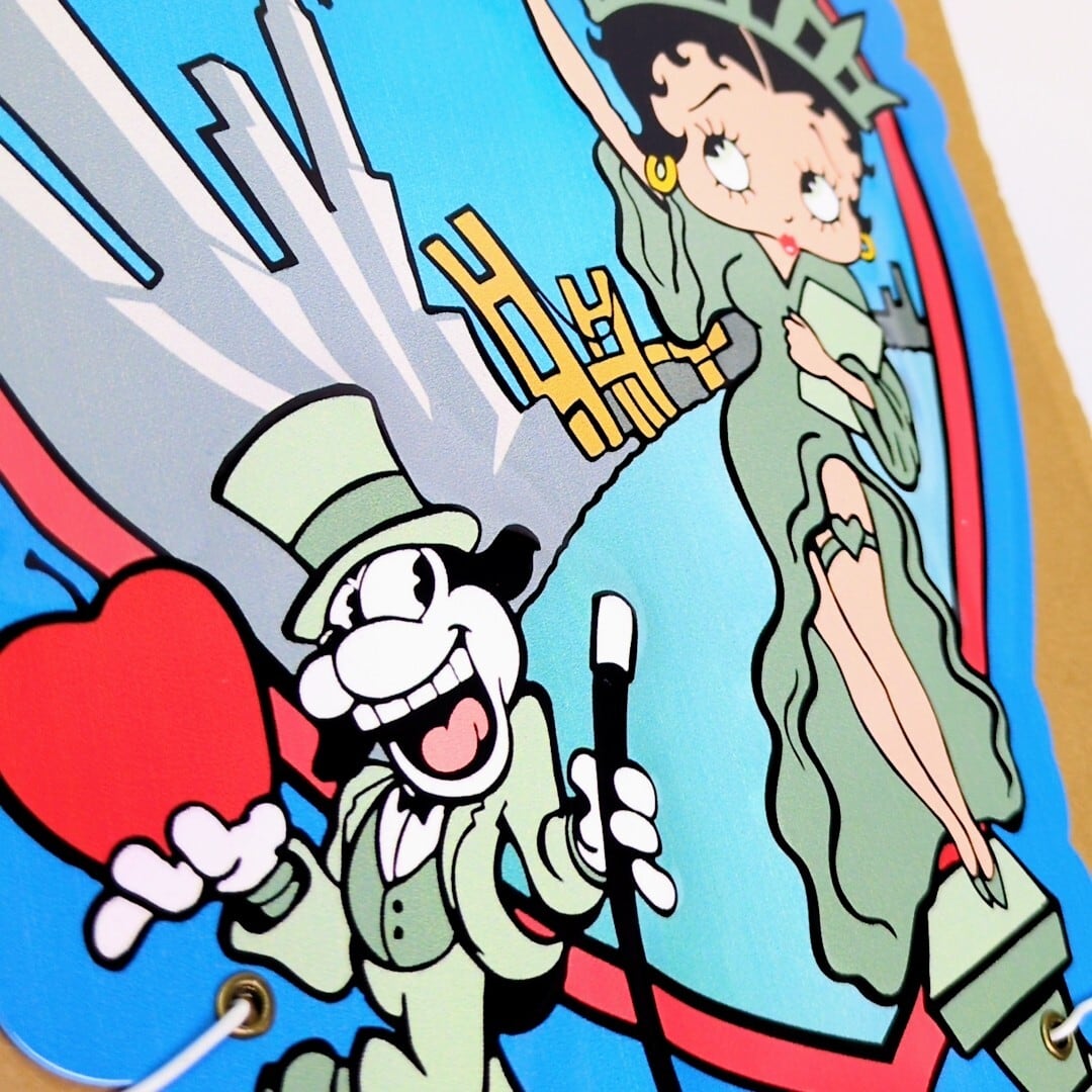 ☆【 BETTY BOOP ( ベティブープ ) 】NY自由の女神ver. ミニエンボス