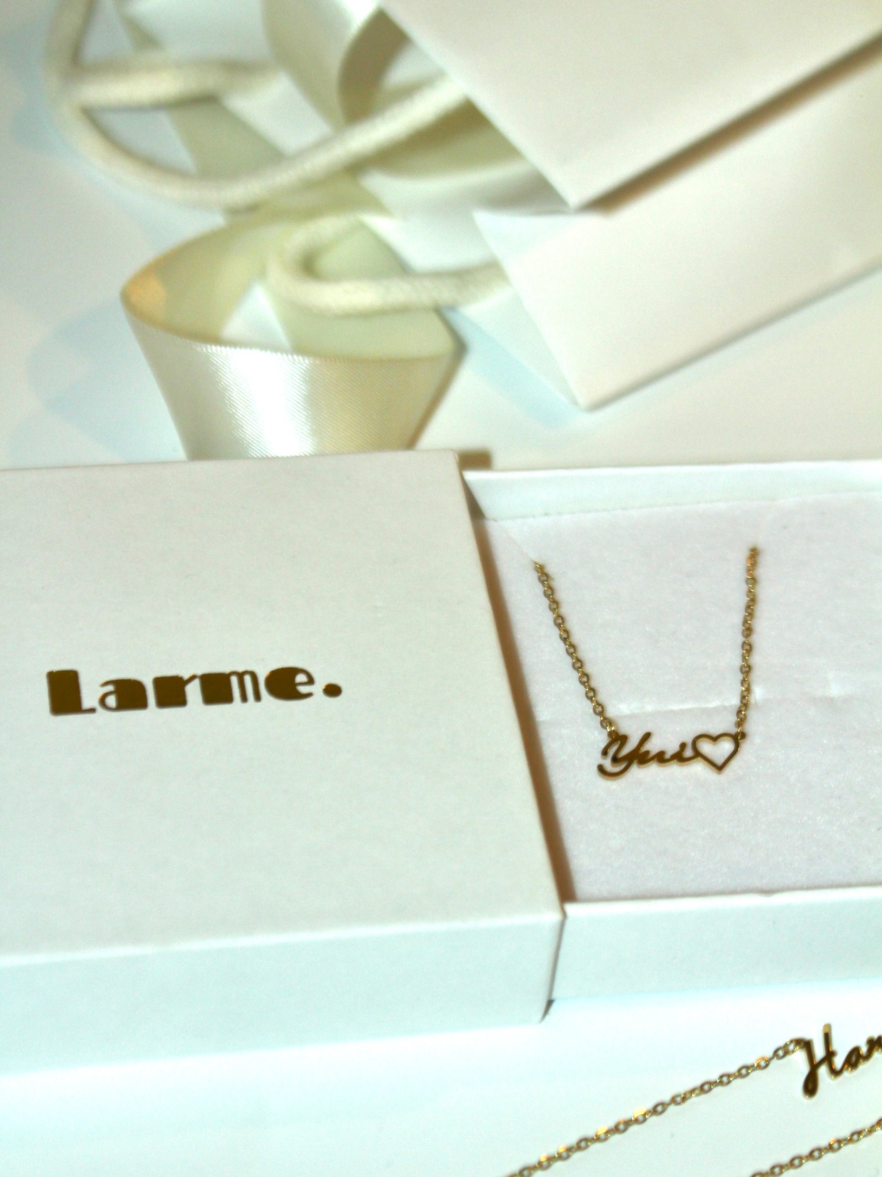 【受注】name necklace