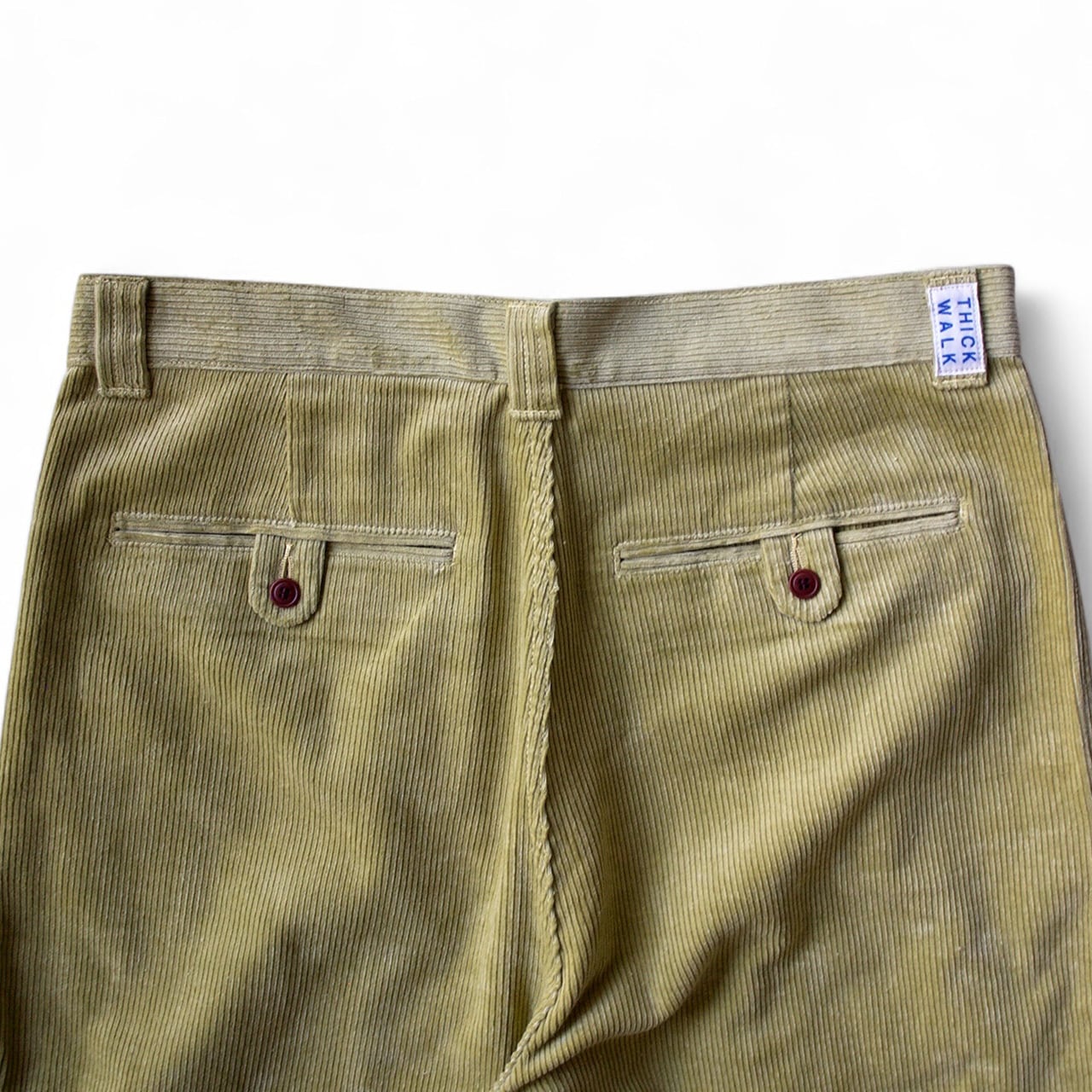 noroll thickwalk pants グリーン noroll thickwalk pants グリーン THICKWALK CORDS PANTS