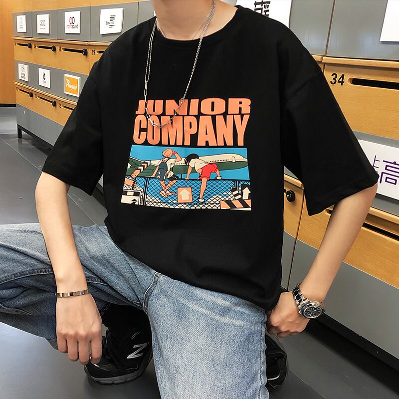 全3色 Tシャツ カットソー プリント カジュアル おしゃれ