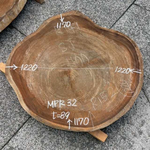 【輪切り】モンキーポッド_1220×1170×89_Web限定_オーダー用原板 N2794