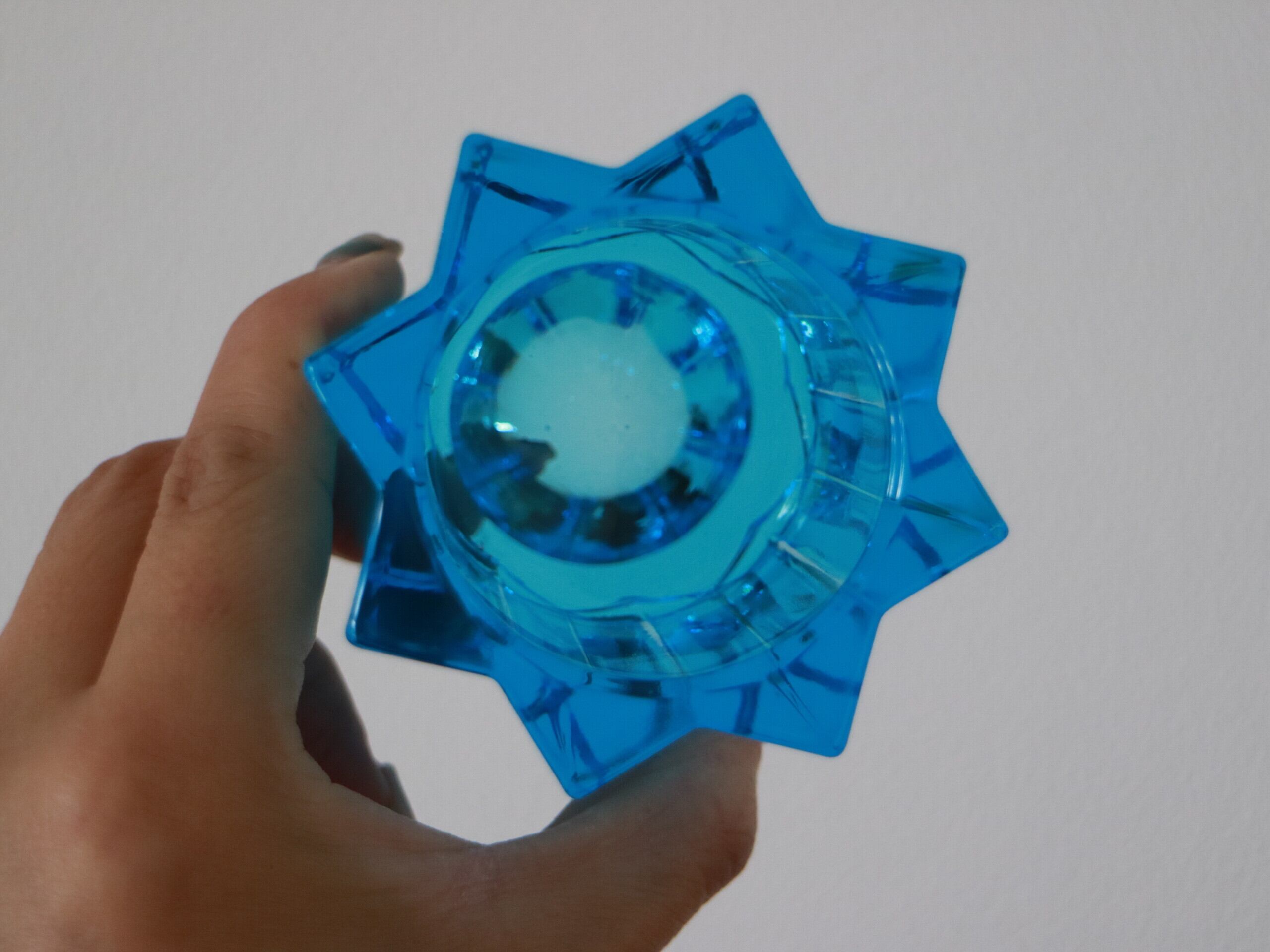 Iittala イッタラ / Tahti タハティ / キャンドルホルダー 水色 No