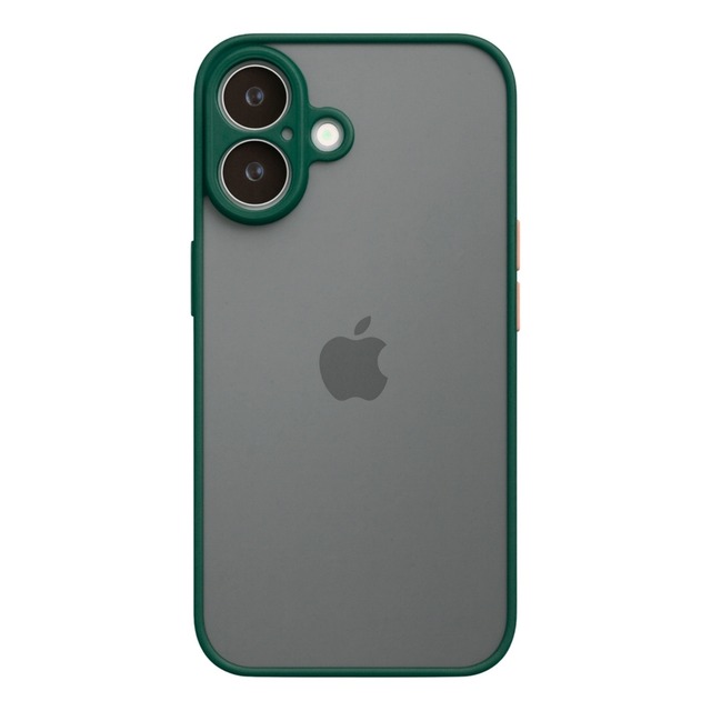 【iPhone 15/14/13/SE/8/7シリーズ専用ページ】バンパーハードケース（グリーン）