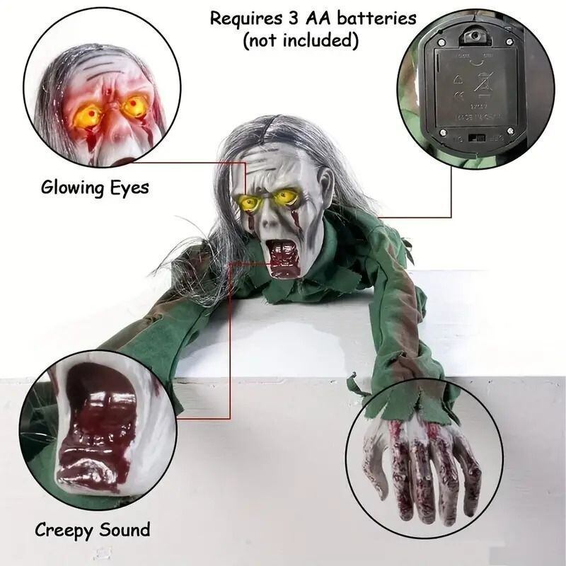 ハロウィン ハロウィン雑貨 ハロウィンパーティ ゾンビ 人形 ドール