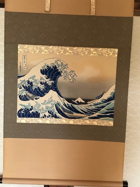 葛飾北斎 浮世絵・版画・神奈川沖浪裏 富嶽三十六景 掛け軸 | kamakuraART