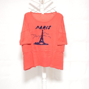 PARIS Crew Neck Shirt Red