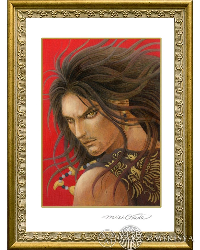 須佐之男命（すさのおのみこと）〈凪ぐ荒魂〉｜荒ぶる神の静けさ − ジクレー版画［SSサイズ限定］