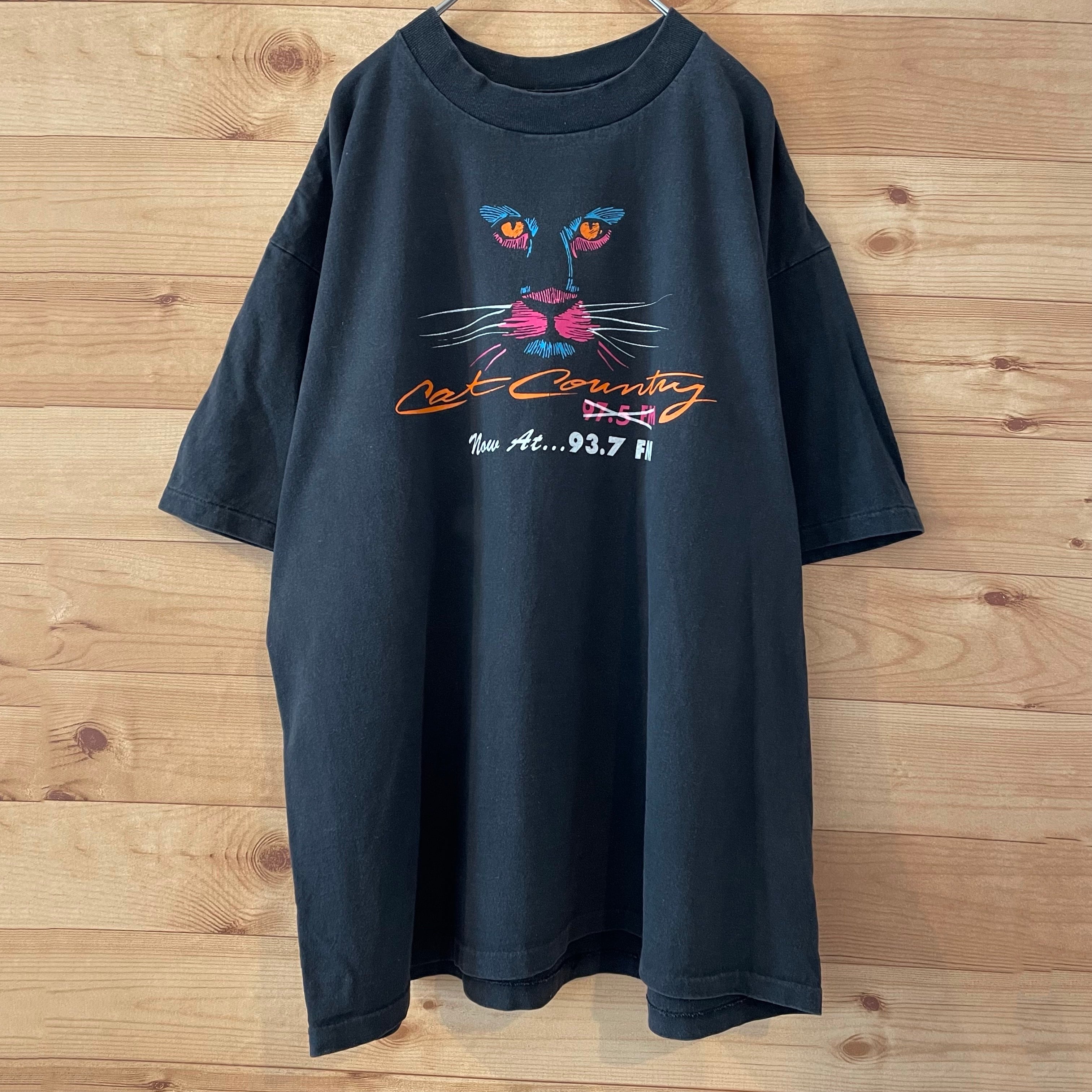 ONEITAs s USA製 ラジオ局 アドバタイジング Tシャツ