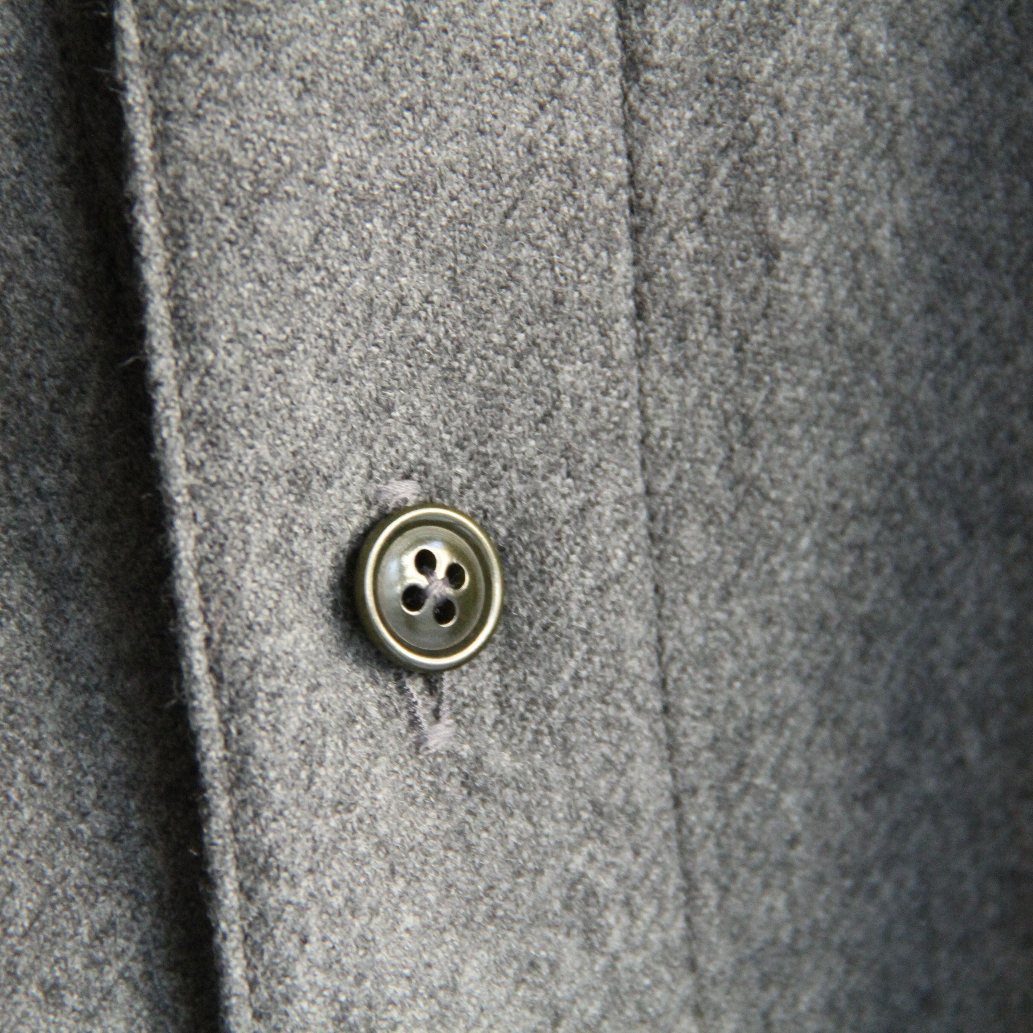 MAATEE&SONS【 mens 】wool saxony band collar shirts | Terminal