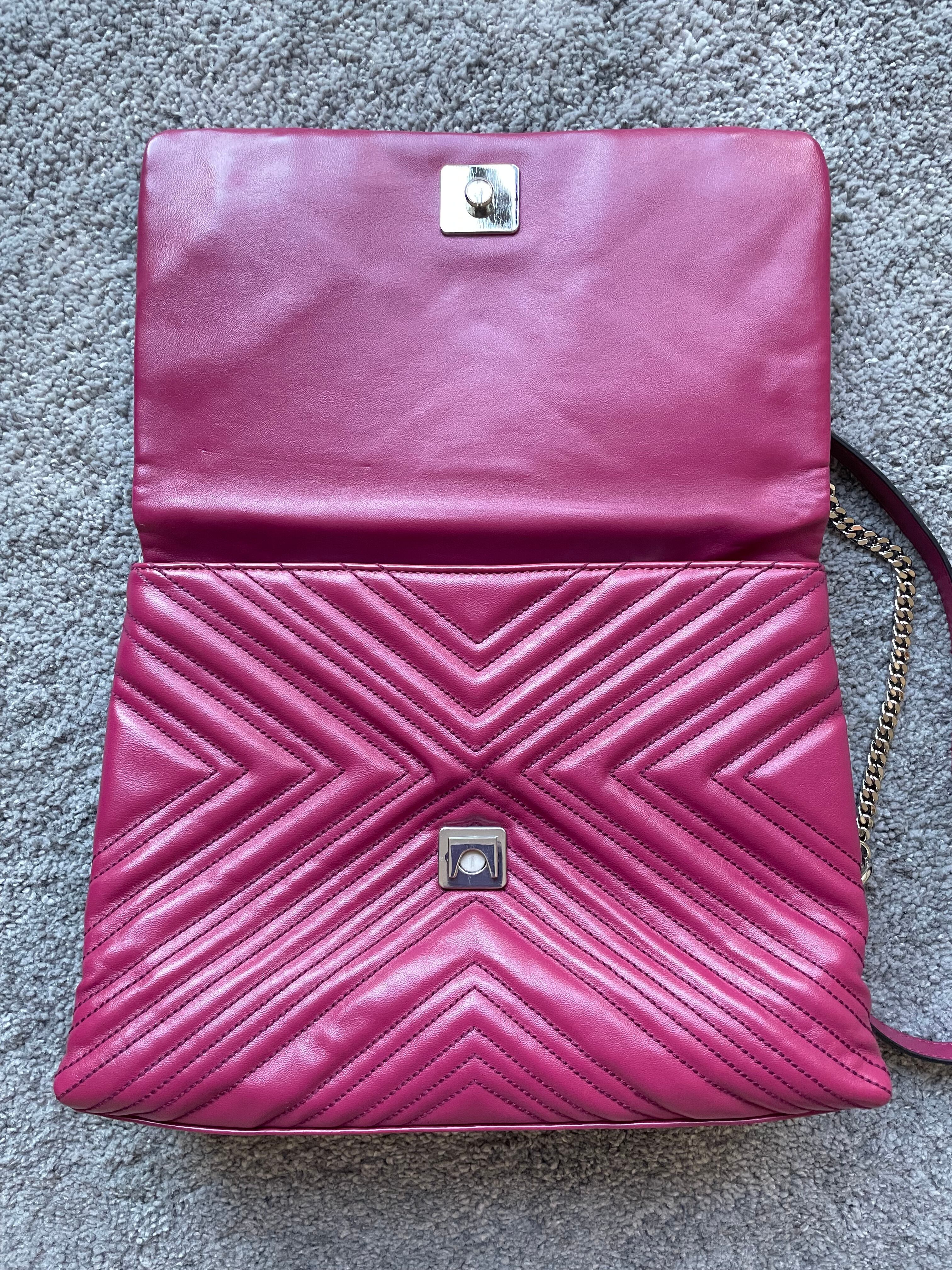 MaxMara MARELLAマレーラ☆ 【新品】トートバッグ 鞄 本革ネイビー