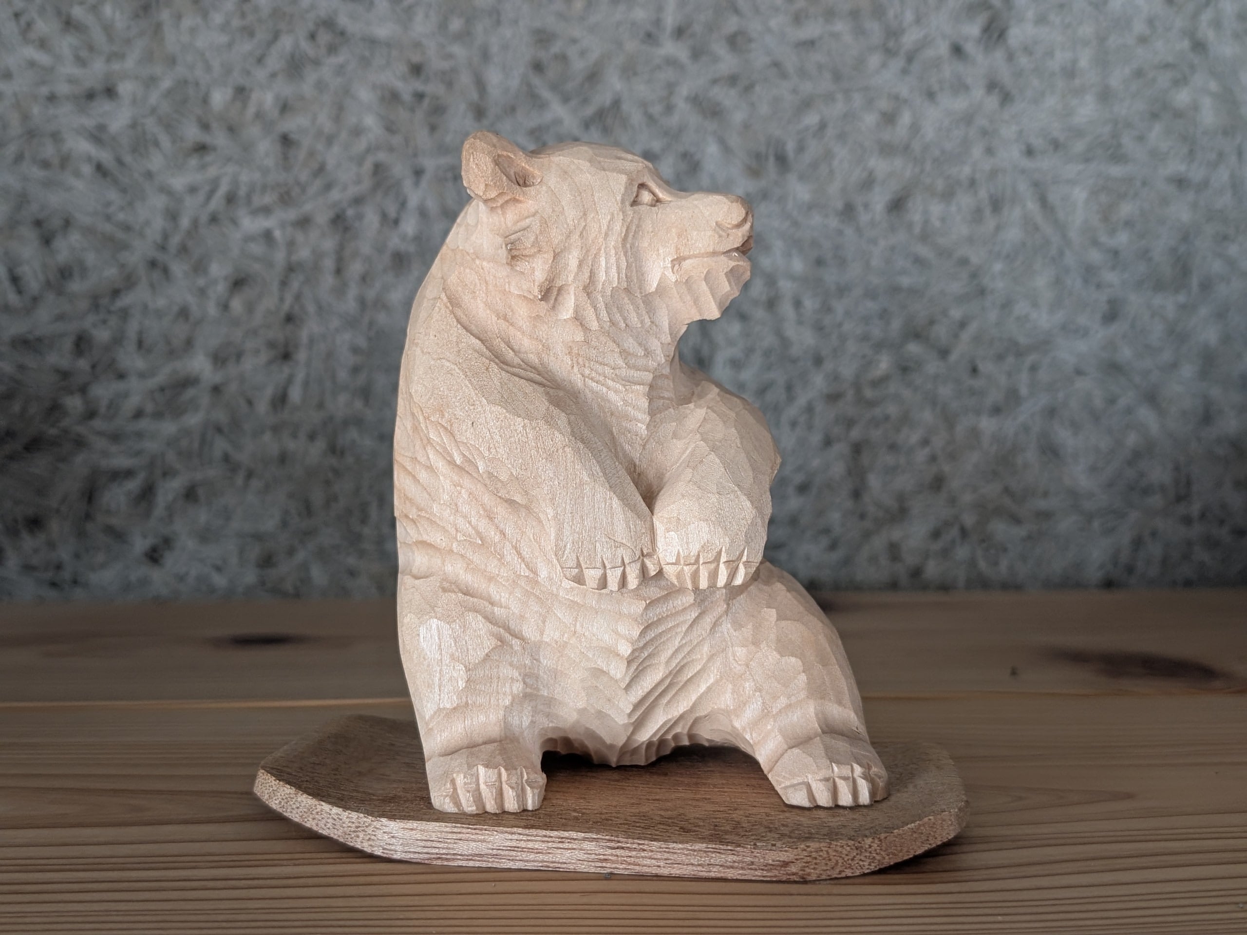 木彫り 熊 木彫り 熊 - メルカリ
