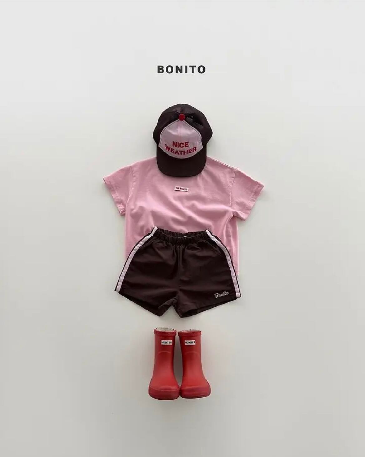 2ラインテープショーツ/BONITO