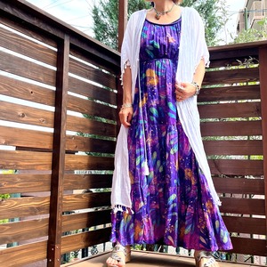 ボヘミアンロングカーディガン