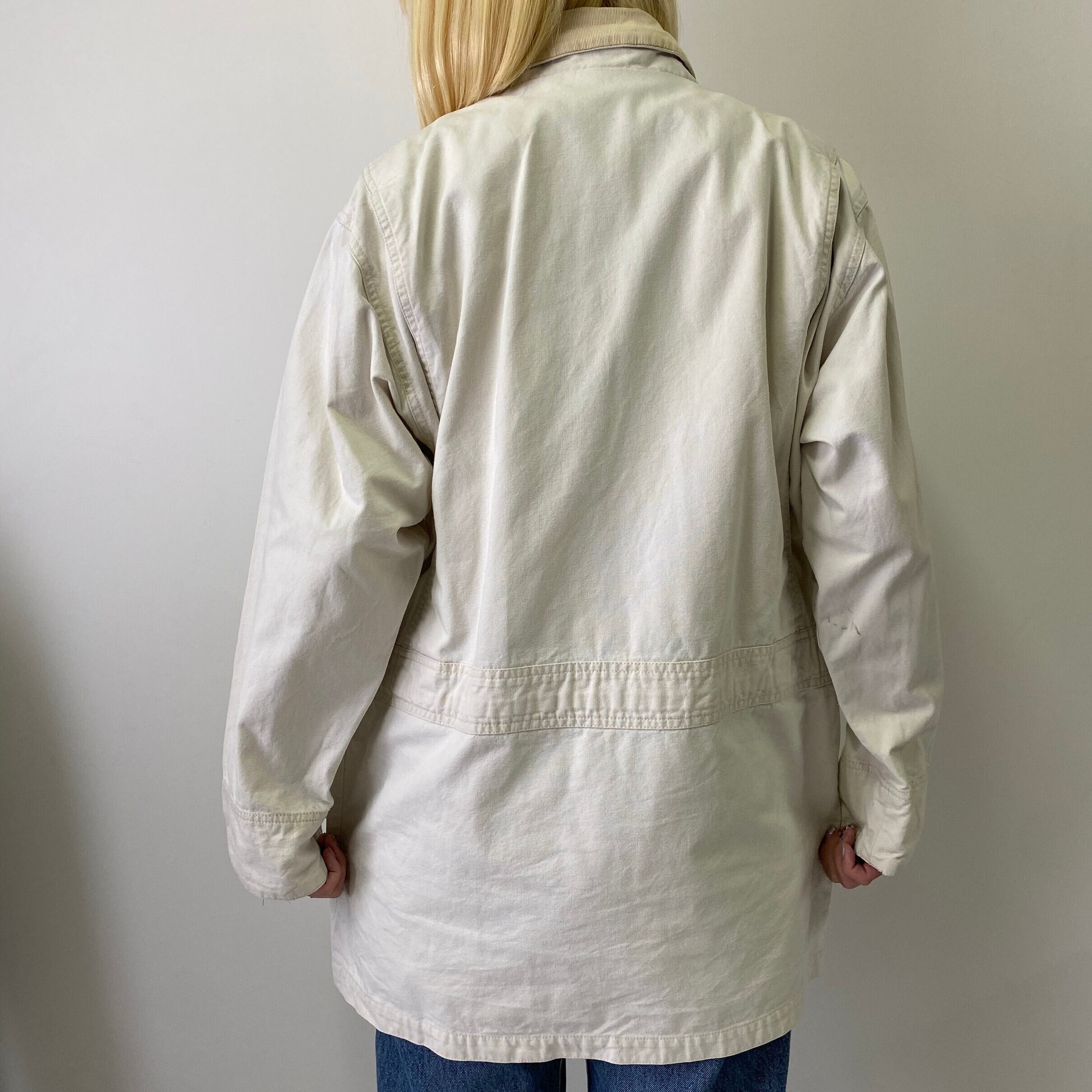 90年代 Eddie Bauer エディーバウアー コーデュロイ襟 コットン