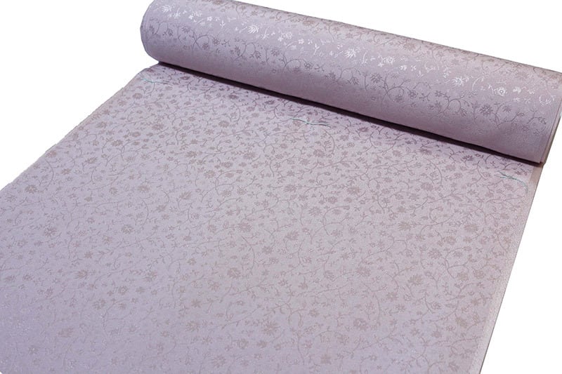 ポリエステル長襦袢 東レシルック洒落襦袢 紋意匠 薄桜色 反物 juban00main.jpg