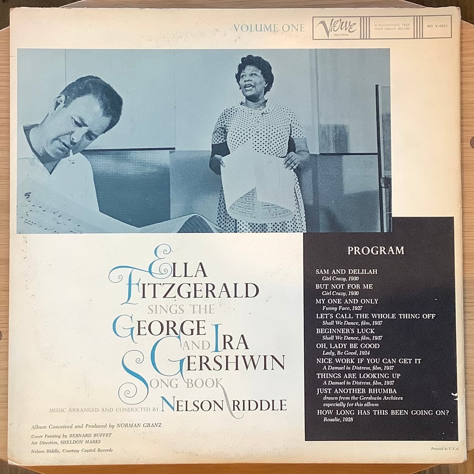 Ella Fitzgerald Gershwin Song Book LP6枚組 ELLA FITZGERALD / SINGS THE GEORGE AND IRA GERSHWIN SONG BOOK VOL