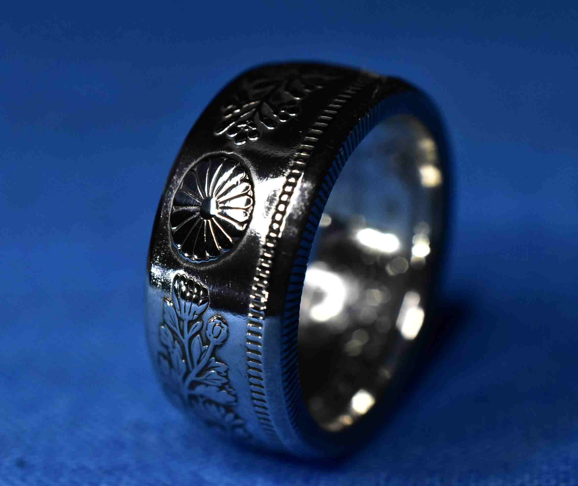 古銭 旭日50銭で指輪お作りします | type2rings