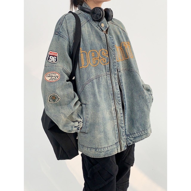 ヴィンテージロゴデニムジャケット R00895