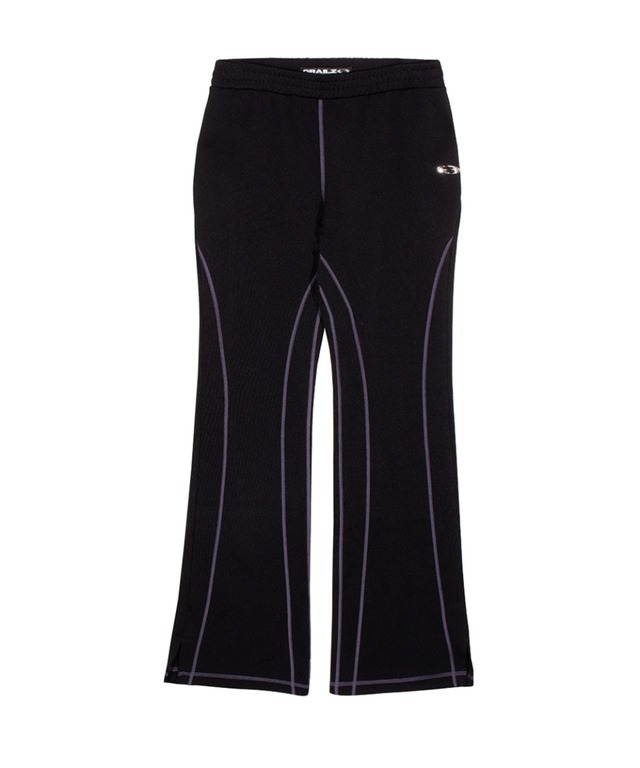 [GRAILZ]  STRECH FLARE PANTS [BLACK]