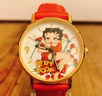 Betty Boop 90`s Tali Red Dress ウォッチ