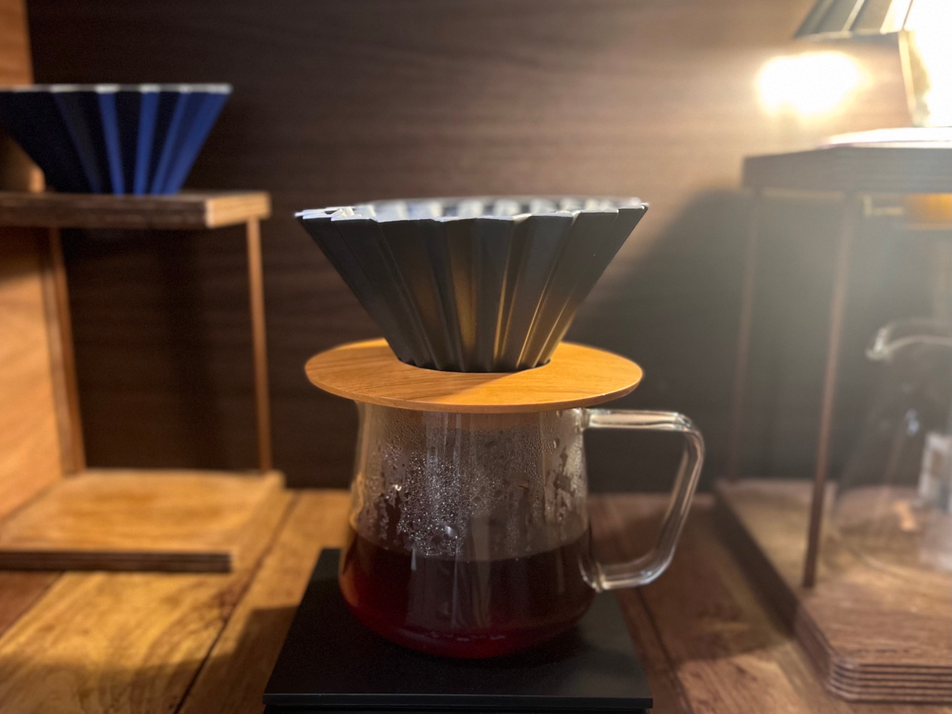 ORIGAMI Dripper S マットブラック | COFFEE LAB KOMAMEYA