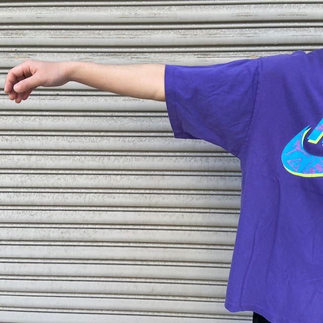 90s USA製　NIKE ロゴTシャツ　銀タグ　ACG アクアギア　ジョーダン